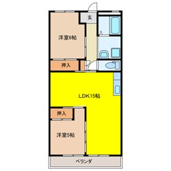 カーサプリメールの物件間取画像